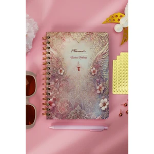 Victoria's Journals Spiralli Süresiz Haftalık Ajanda A5