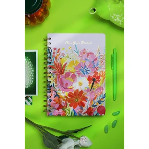 Victoria's Journals Spiralli Sert Kapak Süresiz Ajanda Planner A5