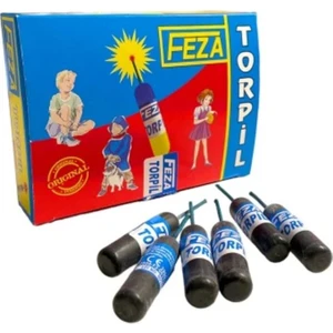 Irhanlar Feza1 TorPil1 Şaka Malzemesi Parti Malzemesi T0RPILE 40 Adet Efsane Nostaljik Ürünler