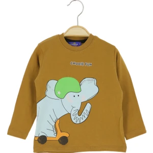 Erkek Çocuk Sweatshirt Fil