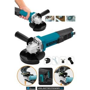 550W Avuç Taşlama Makinesi 125mm Bakır Sargılı Spiral