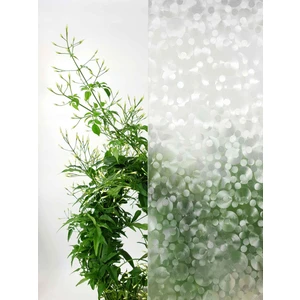 176-5151 Dekoratif Halka Desen Kendinden Yapışkanlı Cam Folyo ( 90  cm  x 1 mt )