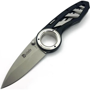 company Dev Rulmanlı Delikli Siyah Çakı