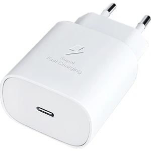 Samsung Galaxy Tab A9 Tab A9+ Uyumlu Hızlı Şarj Aleti Cihazı Adaptörü(Başlık) 25W Beyaz