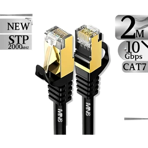 M109F Cat7 Kablo/2 METRE/10GBPS-2000MHZ-24 Awg-S/stp-Cat7 Ethernet Kablosu