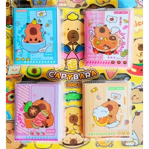 ÖZ OFİS Capybara 4'lü Mini Defter Seti