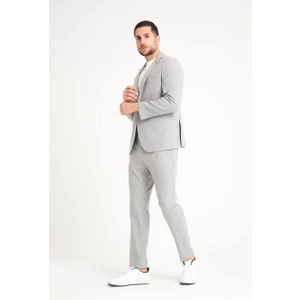 Trend Moda Dünyası Erkek Takım Elbise Slim Fit Ipli Model