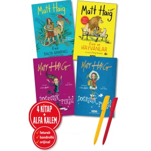 Evie Balta Girmemiş Orman / Evie Hayvanlar / Doğruluk Perisi / Okula Gidiyor (Alfa Kalem) – Matt Haig