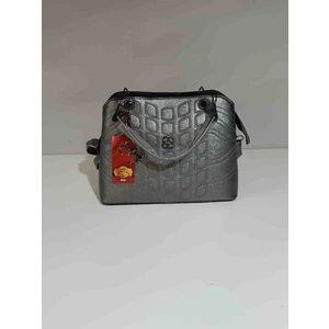 Baklava Modeli Bayan Askılı El ve Omuz Çantası