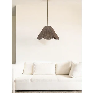 Korfam Home Design Hasır El Yapımı Bohem Çiçek Şekilli Rustik Avize