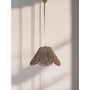 Hasır El Yapımı Bohem Çiçek Şekilli Rustik Avize