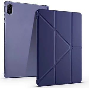 Redmud Teknoloji Honor Pad X8A İle Uyumlu 11 İnç Üçgen Standlı Kalem Bölmeli Tablet Kılıfı