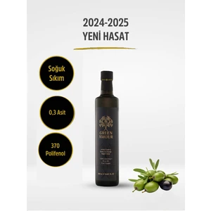 Yeni hasat, Soğuk Sıkım, 0,3 Asit, 370 Polifenol, Naturel Sızma Zeytinyağı