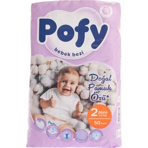 Mini 2 Numara Bebek Bezi 3-6 kg 50 Adet
