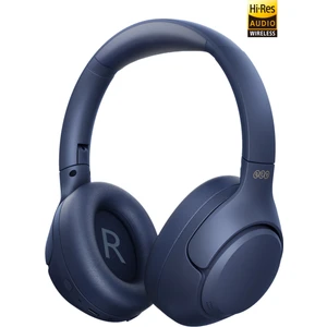H3 Hybrid Anc Hi-Res Bluetooth 5.3 Kafaüstü Kablosuz Kulaklık Çift Cihaz desteği mavi