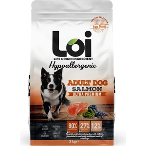 Yetişkin Somonlu Köpek Maması 3 kg