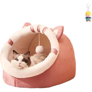 Runxi Life Hall Kedi Kulübesi, Dört Mevsim Yarı Kapalı Köpek Malzemeleri, Kedi Kulübesi, Kedi (Yurt Dışından)