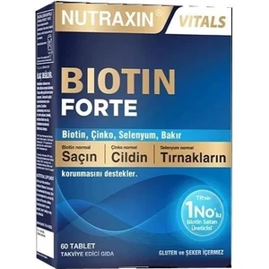 Biotin Forte 60 Tablet Takviye Edici Gıda