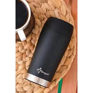 PENGUEN-3027 Siyah Mug Termos 400ML