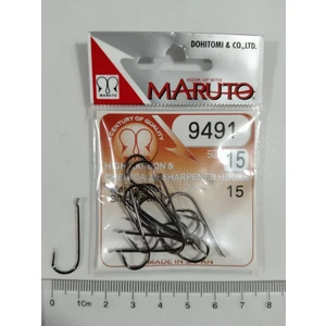 9491 Black Nikel Düz Olta İğnesi