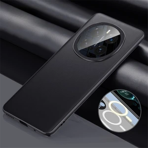 Honor Magic7 Pro 5g Pu Deri+Tpu+Pc Arka Kapak Magsafe ile Uyumlu (Yurt Dışından)