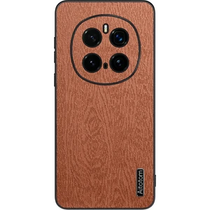 Honor Magic7 Pro 5g Ahşap Doku Pu Deri Kaplamalı Pc + Tpu Telefon Kapağı (Yurt Dışından)