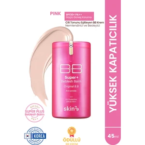 Super Plus Beblesh Balm SPF30++ Pink -Nemlendirici ve Besleyici Cilt Tonunu Eşitleyen Bb Krem Pink-40ml