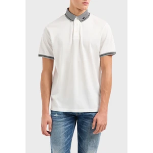 Emporio Armani Streç Pamuklu Regular Fit Düğmeli Polo Yaka T Shirt Erkek Polo Yaka T Shirt EM000852 AF12955 F0068