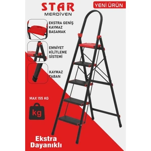 5 Basamaklı Star Geniş Basamaklı Merdiven