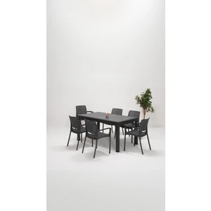 Viva 90 x 150 Bahçe-Balkon-Teras Seti – Antrasit