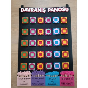 Davranış Panosu, Davranış Ödül Panosu - 1. 2. 3. Sınıf ve Okul Öncesi