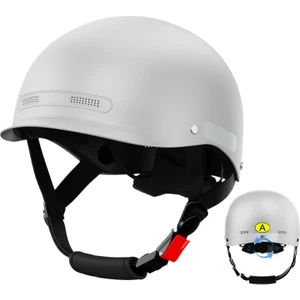 A3 Yeni Ulusal Standart 3c Sertifikalı Elektrikli Motosiklet Kask Erkek Kadın Yaz Yarı Kask Kore Araba Dört Mevsim Kask (Yurt Dışından)