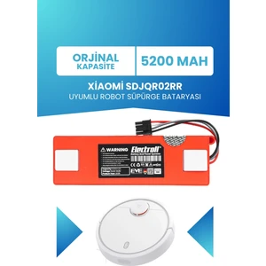 Xiaomi Sdjqr02rr Uyumlu Batarya (ORJİNAL KAPASİTE) 5200mah Pil Robot Süpürge Batarya Değişimi
