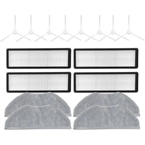 Paspas Bezi Yan Fırça Hepa Filtre Değiştirme Xiaomi Robot Vakum S10T STFCR01SZ Anti-Sarma Süpürme ve Paspas (Yurt Dışından)