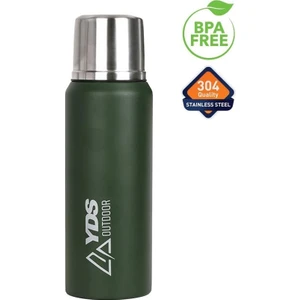 ÇELİK TERMOS TRAVEL 1000ML -HAKİ