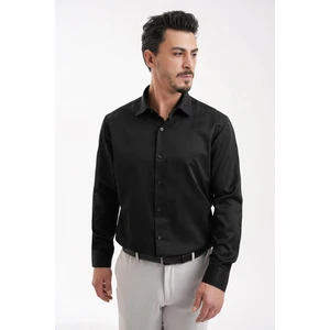 Saten Slim Fit Erkek Gömleği