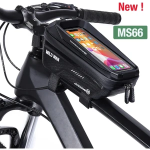 Yunjin Shop Daha Yeni MS66 Stili Wıld Man Yağmur Geçirmez Bisiklet Çantası Çerçeve Ön Üst Tüp Bisiklet Bisiklet Bisiklet Çantaları Su Geçirmez 6.one Dokunmatik Mtb Aksesuarları (Yurt Dışından)
