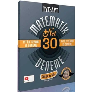 Bıyıklı Matematik Tyt-Ayt Matematik Deneme +30 Net