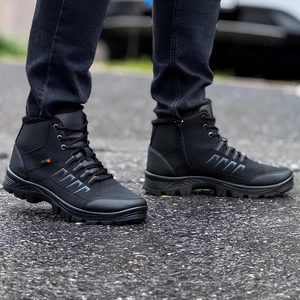 Loft Kışlık Fermuarlı Erkek Bot Içi Tüylü Bot