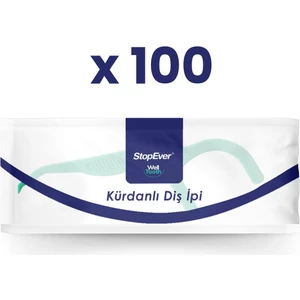 Kürdanlı Diş İpi Selefon Ambalajlı x 100 adet