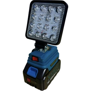 Matkap Bataryası İle Çalışan 16 Ledli Power Banka Dönüşen Projektörlü Lamba