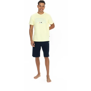 U.S. Polo Assn. Erkek Sarı Şort Takım