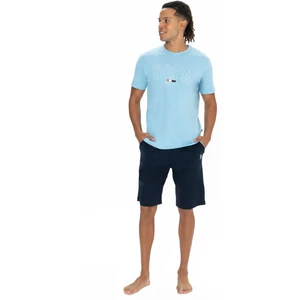 U.S. Polo Assn. Erkek Mavi Şort Takım