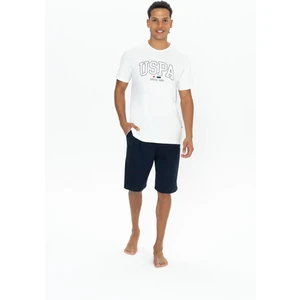 U.S. Polo Assn. Erkek Ekru Şort Takım
