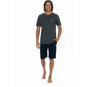 U.S. Polo Assn. Erkek Antrasit Şort Takım