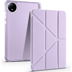 Xiaomi Redmi Pad Se 8.7 Yatay ve Dikey Standlı Antişok Köşe Korumalı Kalemlikli Origami Slikon Kılıf