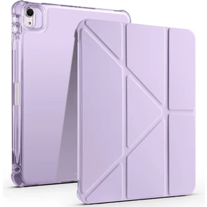iPad Air 11 M2 2024 Yatay ve Dikey Standlı Antişok Köşe Korumalı Kalemlikli Origami Slikon Kılıf A2902 A2903