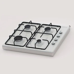 OD30K2B80D Beyaz Emaye Set Üstü Ocak