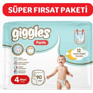 Pants Külotlu Bebek Bezi 4 Numara Maxi 90 Adet