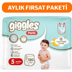 Pants Külotlu Bebek Bezi 5 Numara Junior 120 Adet